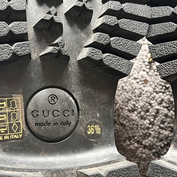 Gucci Black Rubber Sole loafers - Picture 5 of 9